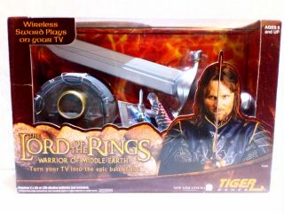 Lord Of The Rings Warrior Of Middle Earth Video Game Wireless Sword Tv Game