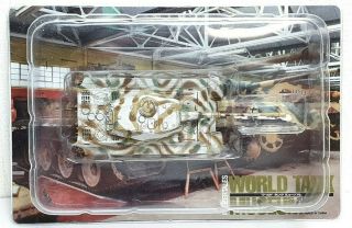 1/144 Takara World Tank Museum 5 German Porsche Tiger Ii Winter Camo Model