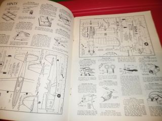 Vintage Flying Models Model Plane Building From A to Z Plans Book 3