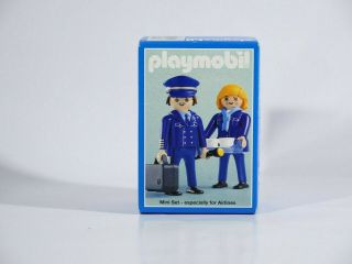 Playmobil N° 3100 Pilote Hôtesse De L 