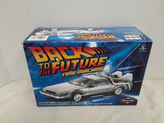 Polar Lights 1:25 Back To The Future Time Mach Model 6811 Open Box/sealed Parts