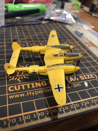 F - Toy 1:144 Scale; P - 38j Lightning,  German Captured/repainted,  Hard To Find