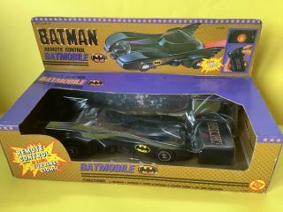 1989 Batman Toy Biz Batmobile Remote Control Dc Comics