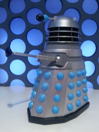 Doctor Who The Dead Planet Dalek Blue Silver B&m Classic Narrow Iris 5 " Figure