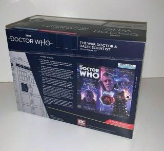 Doctor Who War Doctor & Dalek Scientist Set,  BNIB,  Thing Of Guile,  Exclusive, 2