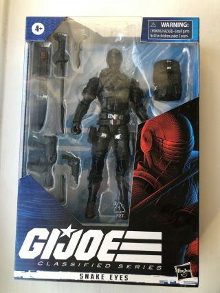 G.  I.  Joe Classified Series 1 02 Snake Eyes Action Figure