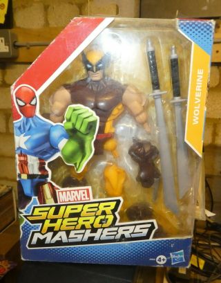Marvel Comics Mashers Wolverine X Men Figure Hasbro 2012