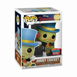 - Funko Pop - Disney - Jiminy Cricket Nycc 2020 Convention 980