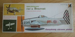 Vintage Hawk Plastic Model Kit Grumman F8f - 2 Bearcat 1:48 Scale 215 - 200