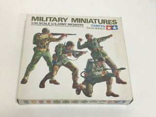 Military Miniatures 1/35 Scale U.  S.  Army Infantry Kit No.  3513 By Tamiya