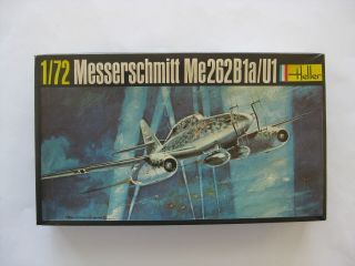1|72 Model Plane Messerschmitt Me 262 B 1a/u1 Heller D12 - 4395