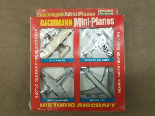 Bachmann Mini Planes Historic Aircraft Set.
