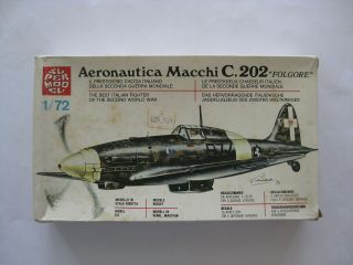 1|72 Model Plane Aeronautica Macchi C.  202 " Folgore " Supermodel D12 - 2964