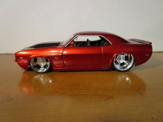 Jada 1/24 Bigtime Muscle Candy Red 1969 Chevy Camaro Ss Issue Please Read