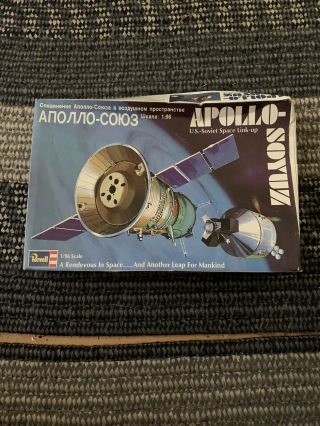 Revell 1:96 Apollo Soyuz Us Soviet Space Link - Up Plastic Model Kit H - 1800u