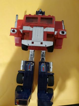 Optimus Prime Cab Vintage Hasbro G1 Transformers Action Figure