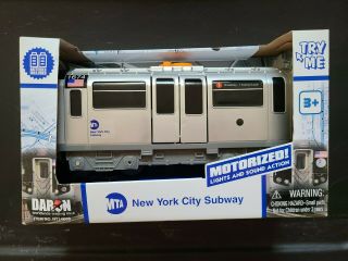 York City Mta Subway Car Daron Toys Motorized No.  Ny24000 -