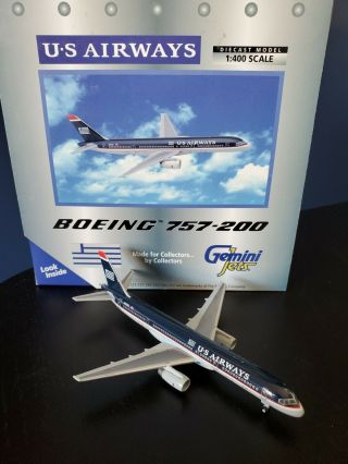 Gemini 1/400 Us Airways Boeing 757 - 200 N633au Gjusa060 Pmc707