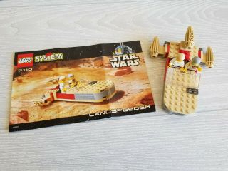 Lego Star Wars 7110 Landspeeder Episode 4/5/6 - W/ Book And Minifigs (1999) Luke