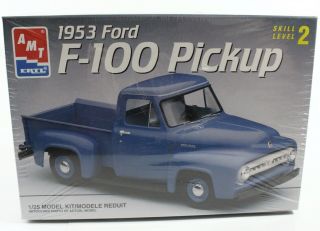 1953 Ford F - 100 Pickup Truck Amt Ertl 1:25 6487 Model Kit Factory