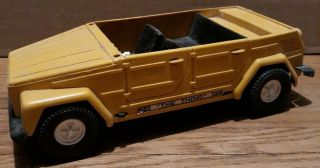 Vintage Convertible Yellow Volkswagen The Thing Gay Toys 684 Type 181