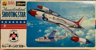 1/72 Cold War Trainer: Lockheed T - 33 Shooting Star " Thunderbird " [usaf]:hasegawa