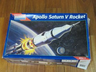 1/144 Monogram Model Kit 5082 Apollo Saturn V Rocket
