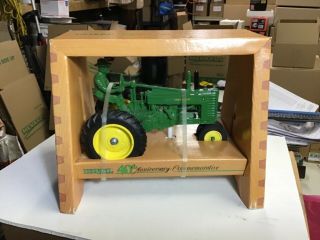 Ertl - John Deere Model A Tractor With Farmer,  40th Anniv,  1:16 Scale Die - Cast