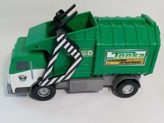 Tonka/hasbro 2011 Funrise Garbage Truck Sanitary Waste Motorized 16 " Front Lift
