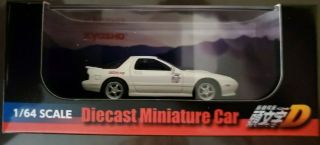 Kyosho Initial D Mazda Savanna Rx - 7 (fc3s) Initial D Series Scale 1:64