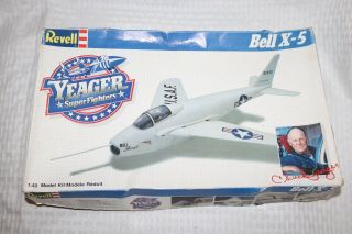 Revell 1:40 Scale Bell X - 5 Yeager Fighters Plastic Model Kit 4566