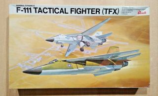 44 - 208 Revell 1/72nd Scale General - Dynamics F - 111 Plastic Model Parts Kit