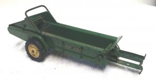 Vintage 1950 Carter Tru Scale John Deere Tractor H Spreader 1/16 Farm Toy