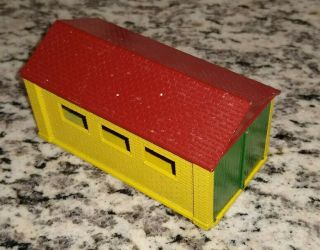 Matchbox Garage Accessory Pack No 3 Brown/red Roof Green Double Doors Lesney