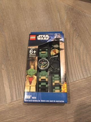 Lego 9002076 Star Wars Watch W/ Yoda Minifigure Green Box -