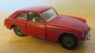 Vintage diecast Corgi Toys 327 MGB MG GT 998217 2