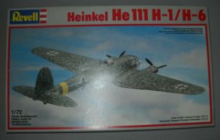 Revell 1/72nd Scale Heinkel He 111 H - 1/h - 6.  Complete