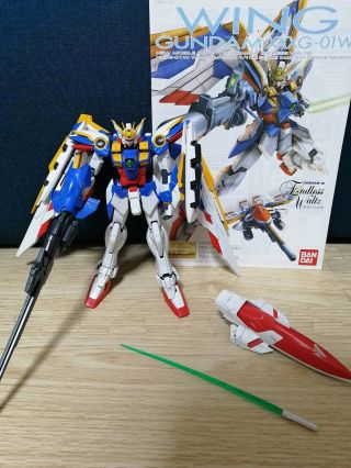 Gundam Bandai Mg 1/100 Xxxg - 01w Wing Gundam Ew Version Gunpla Assembled