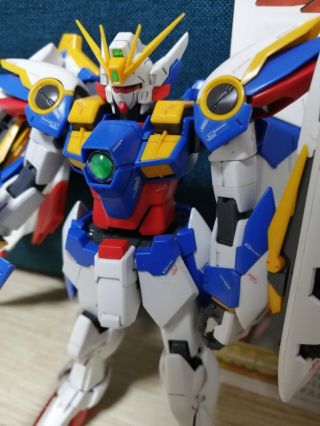 Gundam Bandai MG 1/100 XXXG - 01W Wing Gundam EW version Gunpla Assembled 2