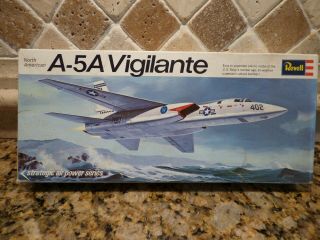 Vintage Revell A - 5a Vigilante Model Airplane Kit H - 134:100