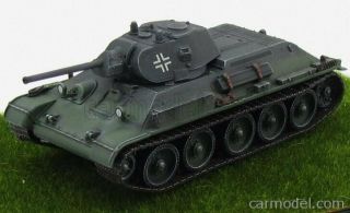 Captured Russian T - 34 Tank In German Wehrmacht Service