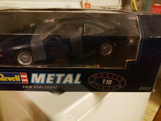 Revell Metal Bmw 850i Coupe 1:18 Scale.  Never Been Opened