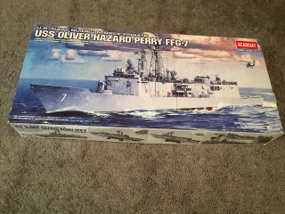 Uss Oliver Hazard Perry Ffg - 7 (1/350th Scale) Academy Model Kits