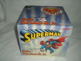 1999 Dale Earnhardt,  Jr.  Superman 1/3 Scale Helmet With Display Stand