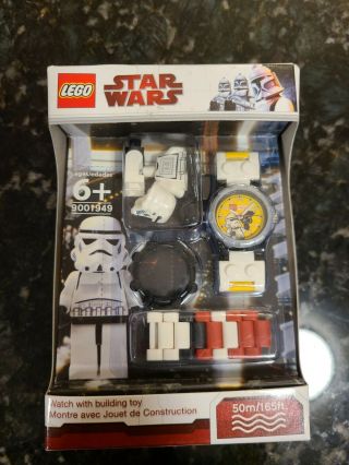 Lego Star Wars Stormtrooper Minifigure Watch Lego Time 9001949