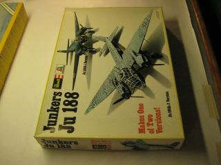 Revell/ Italaerei 1/72 Scale: Junkers Ju 188 German Bomber/ Recon.  Aircraft 2