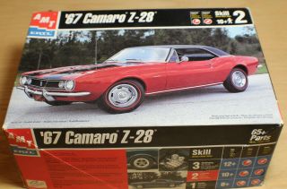Amt Ertl 1/25 Scale 1967 Chevrolet Camaro Z28 Project Parts Incomplete Model Kit