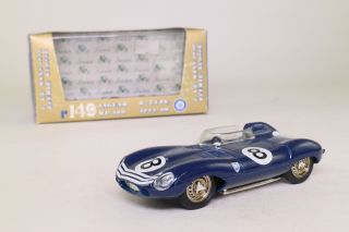 Brumm R152; Jaguar D Type; 1956 Silverstone 6th; Ron Flockhart; Boxed