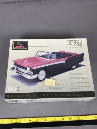 Spec Cast Model Kits 1/25 Scale 1957 Ford Convertible Die Cast Metal Body -
