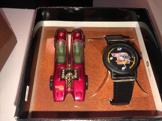 In The Box Hot Wheels 30 Years Watch And Car Set Splitting Image 1998